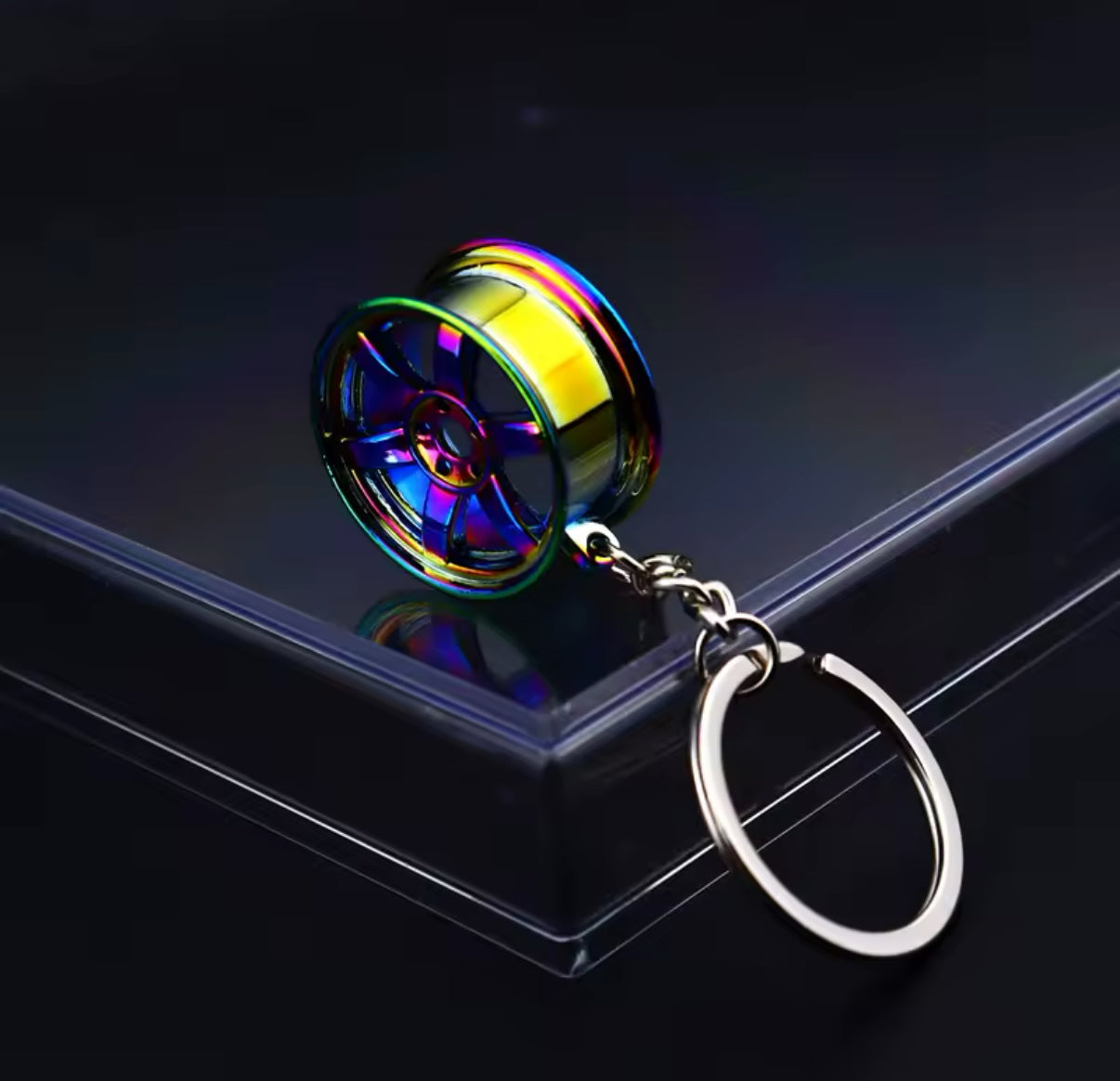 Race Wheels Keychain