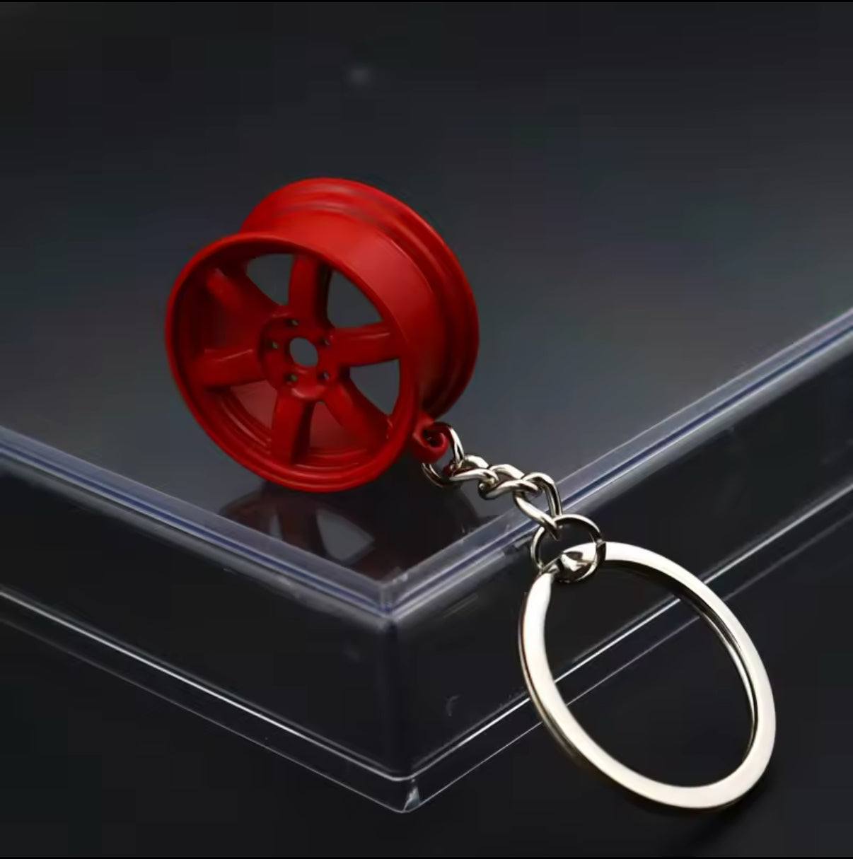 Race Wheels Keychain