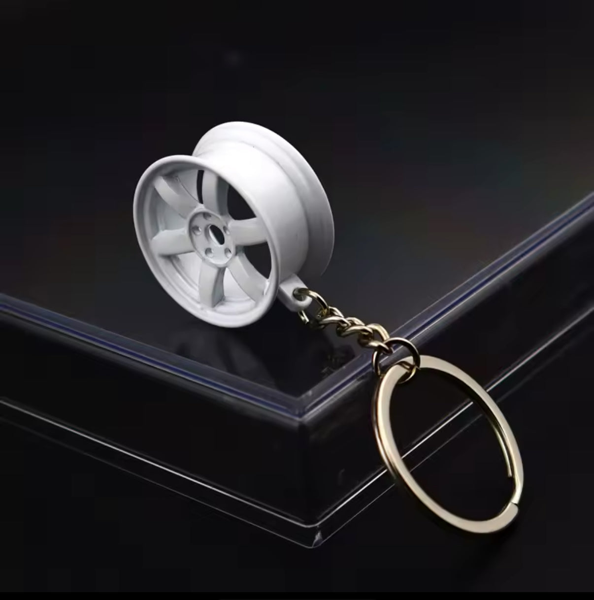 Race Wheels Keychain