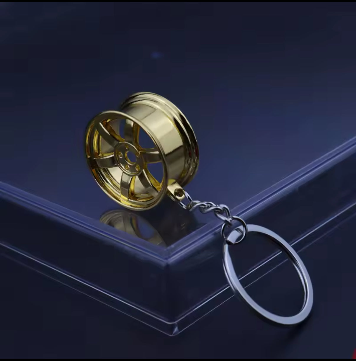 Race Wheels Keychain